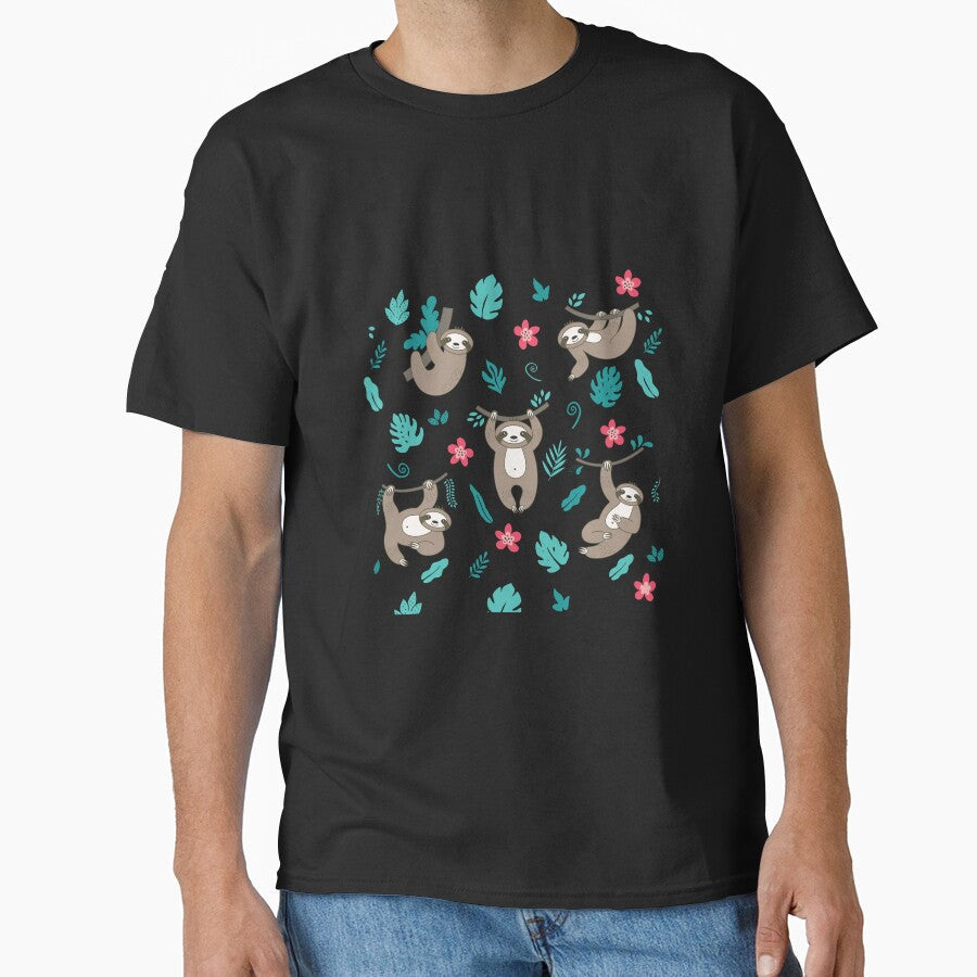 Sloth Pattern by The Love Quill