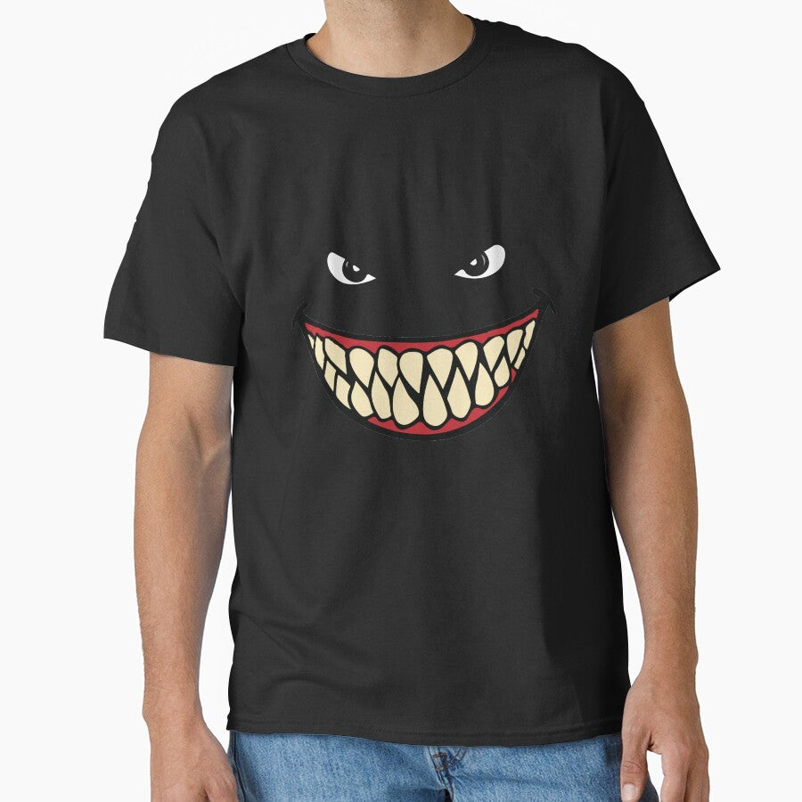 Shark Smile Shark Bite Attack Smiling Shark Shark Art Print Shark Lover Gift by TeesByDesign