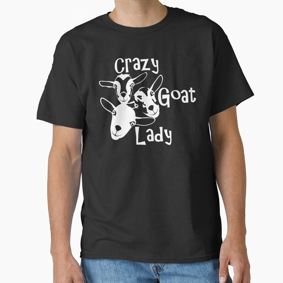 Crazy Goat Lady  | NickerStickers® on Redbubble by NickerStickers