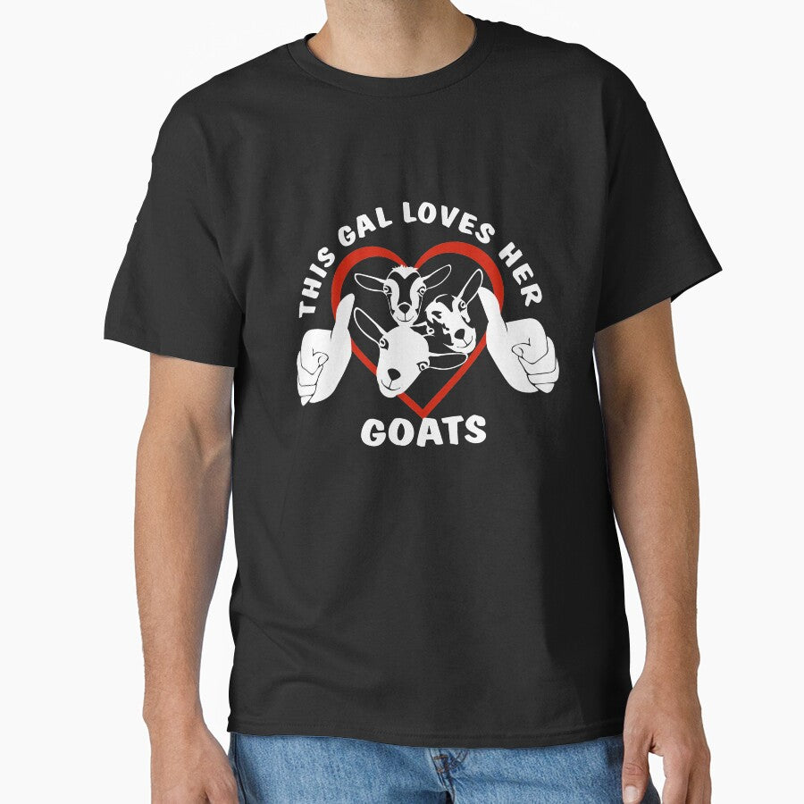 This Gal Loves Her Goats | NickerStickers® on Redbubble by NickerStickers