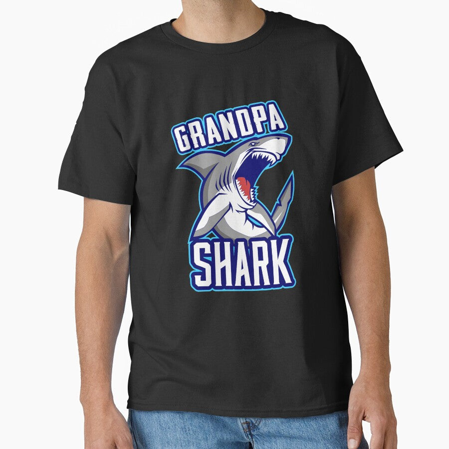 Grandpa Shark by Bendthetrend