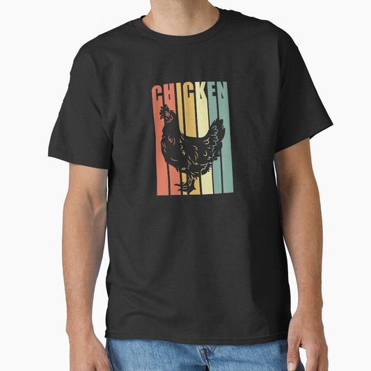 Vintage Chicken Farmer Farming Birthday Gift by haselshirt