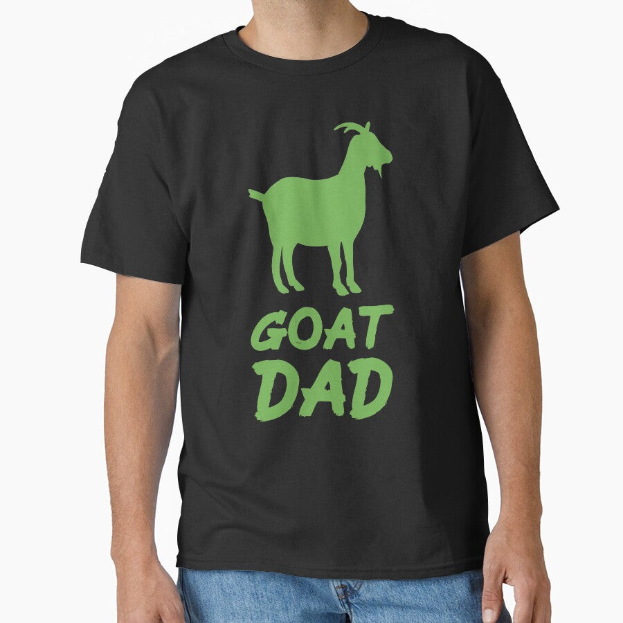 Goat Dad for Goat Lovers, Green by Mochi-Merch