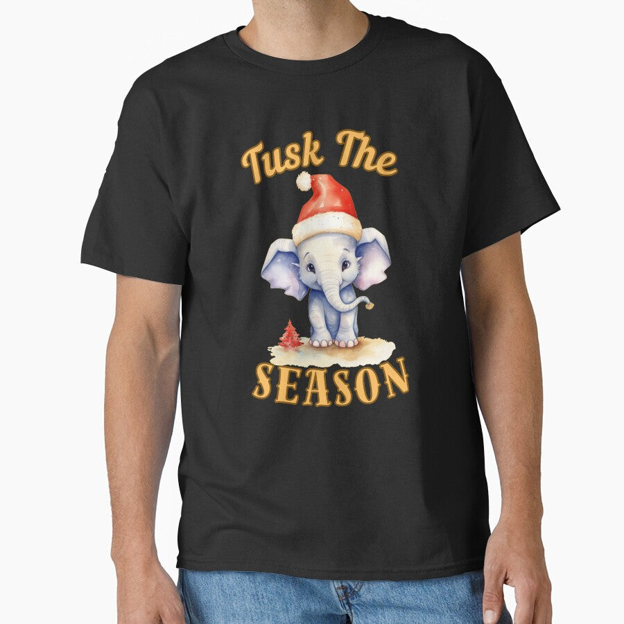 Tusk The Season. watercolor elephant by ElephantVibes