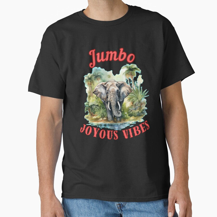 Jumbo Joyous Vibes. happy elephant by ElephantVibes