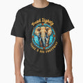 Tread Lightly, Leave A Big Footprint. elephant lover by ElephantVibes