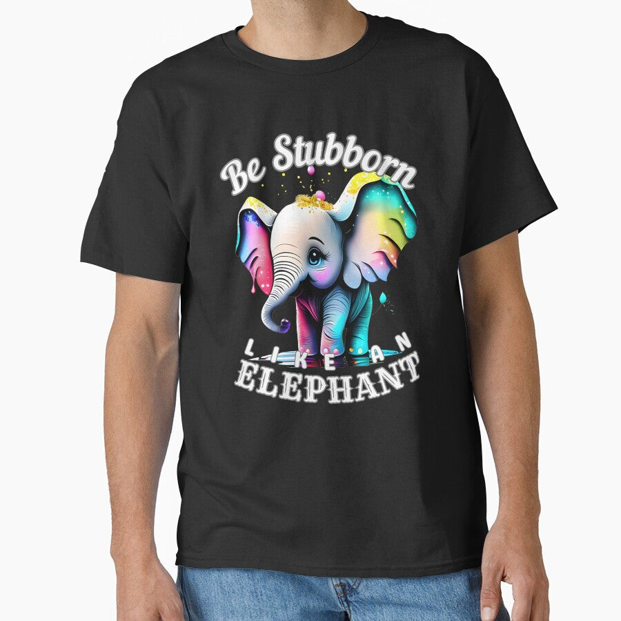 Be Stubborn Like an Elephant. surreal elephant by ElephantVibes