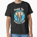 Trunk Up, Worries Down. surreal elephant by ElephantVibes