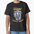 Giant Giggles Ahead. watercolor elephant by ElephantVibes