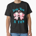 Love You A Ton. funny elephant by ElephantVibes