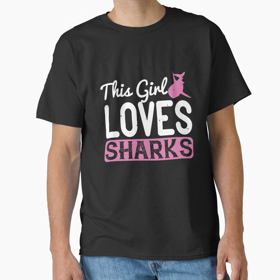 This Girl Loves Sharks by Visualsplendors