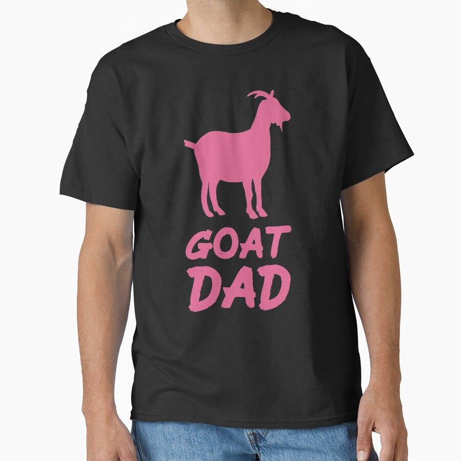 Goat Dad for Goat Lovers, Pink by Mochi-Merch