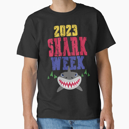 2023 Shark week Family Shark Lover Shark Gift 23 Shark Week by BronikowskiART