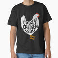 Crazy Chicken Lady Shirt Cute Chicken Apparel by simplytldr