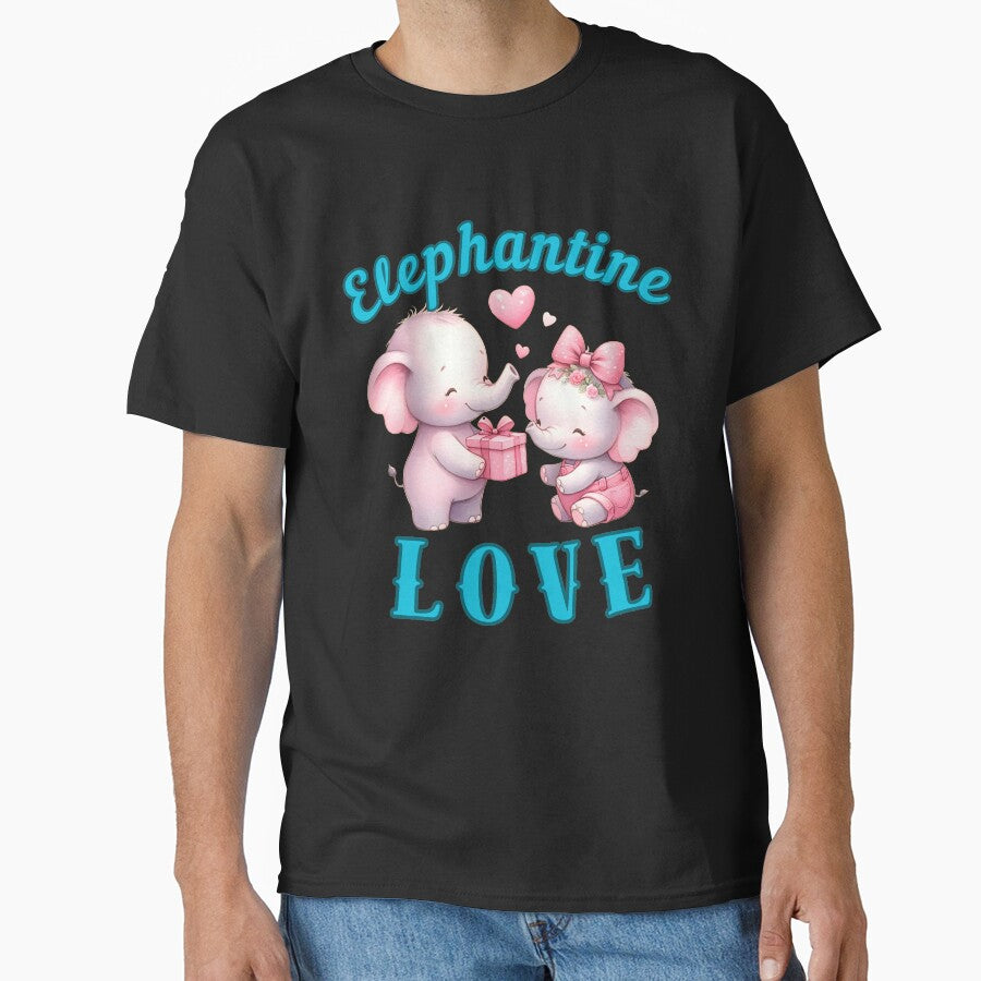 Elephantine Love. adorable elephant by ElephantVibes