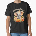 Autumn Stomp. elephant portrait by ElephantVibes
