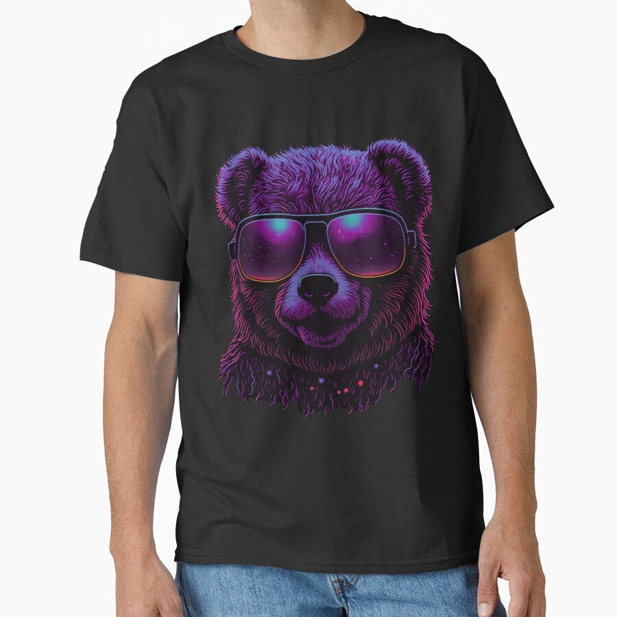 Colorful Bear Portrait by Xhevahir