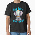 Big Ears, Big Ideas. adorable elephant by ElephantVibes