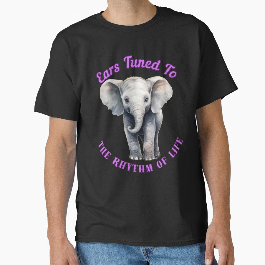 Ears Tuned To The Rhythm Of Life. elephant quote by ElephantVibes
