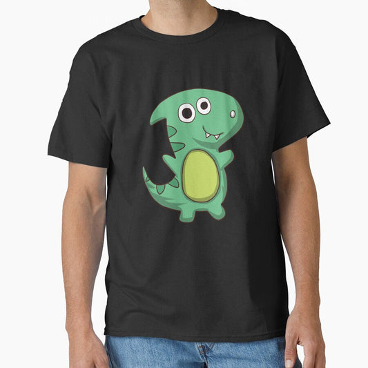 Cute Green Dinosaur For Kids #3 by SalahBlt
