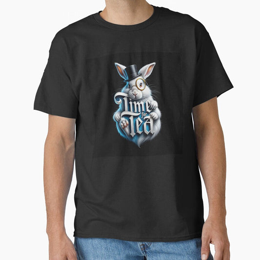 Time for Tea - White rabbit design by Vintage Designs +