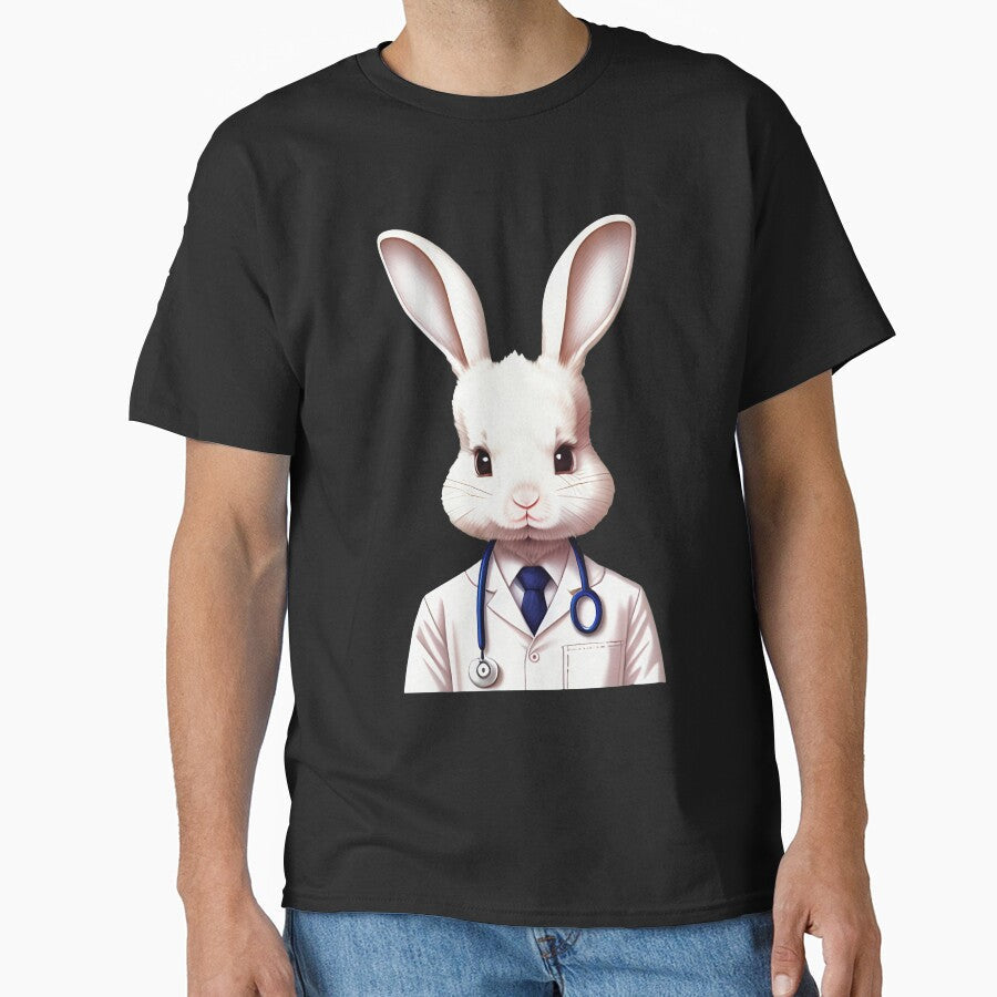 Cute baby doctor rabbit illustration 20 by vishalraifx