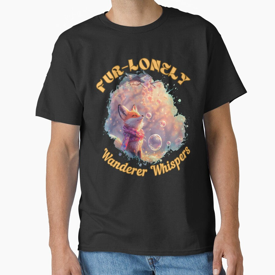 Fur-lonely Wanderer Whispers. fox lover by FoxVibes