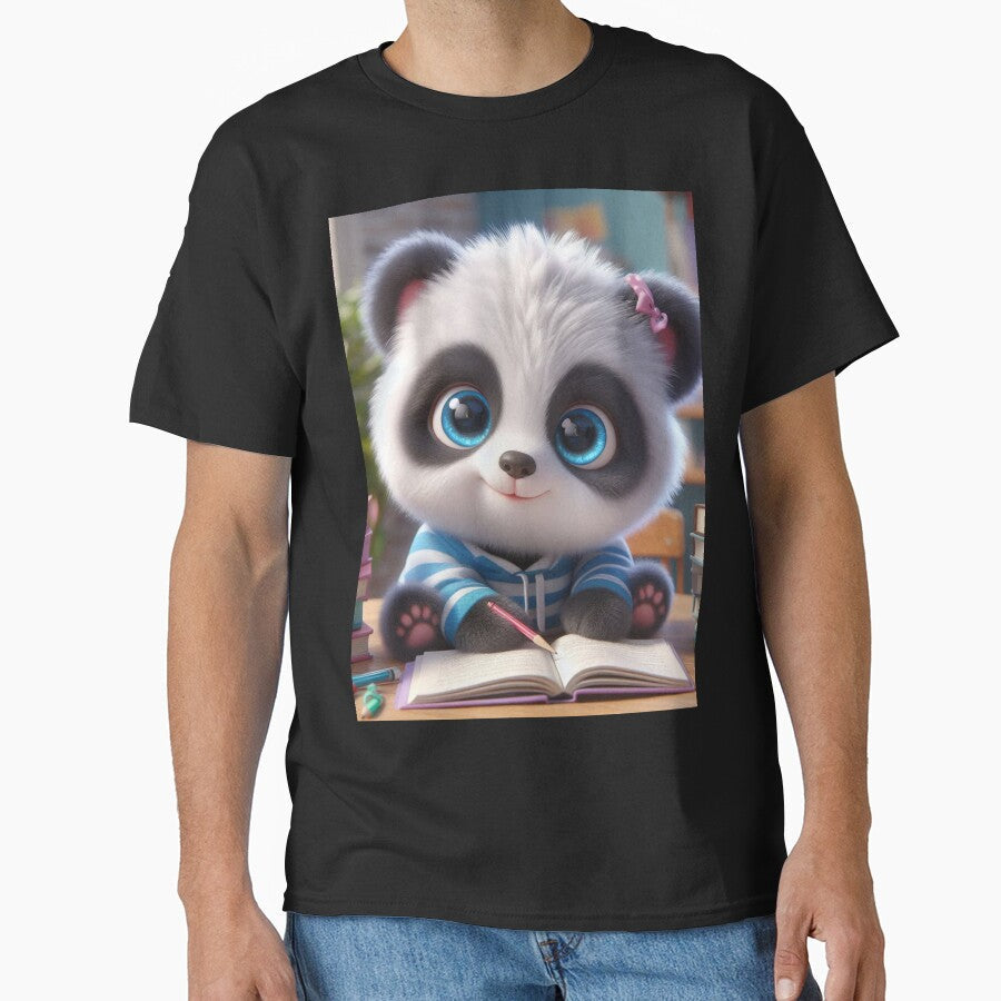 School Panda 4 by PANDALOVEART