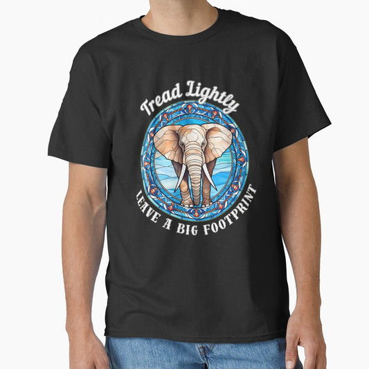 Tread Lightly, Leave A Big Footprint. surreal elephant by ElephantVibes