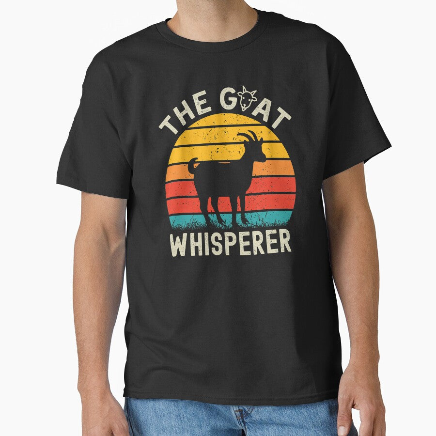 The Goat Whisperer Retro Style (Goat Lover) by i-longmanshop
