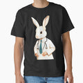 Cute baby doctor rabbit illustration 12 by vishalraifx