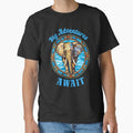 Big Adventures Await. elephant portrait by ElephantVibes