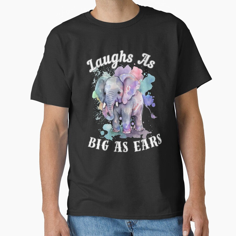 Laughs As Big As Ears. surreal elephant by ElephantVibes