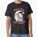 Think Big, Act Bigger. elephant saying by ElephantVibes