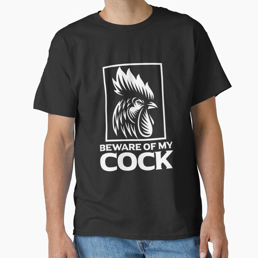 Beware of my Cock hen farmers gift by Clavitaps