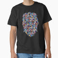 Cool And Awesome Lion Colorful Geometric by UnknownArtistt