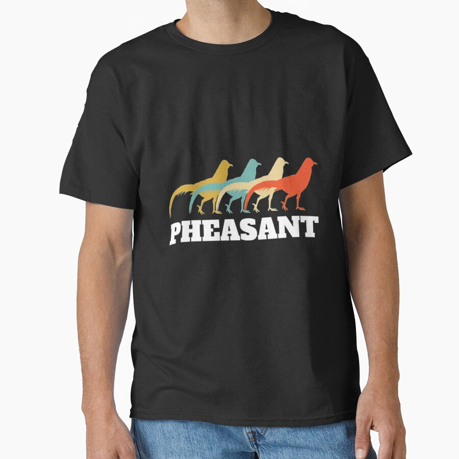 Pheasants Retro Vintage Design by Clavitaps