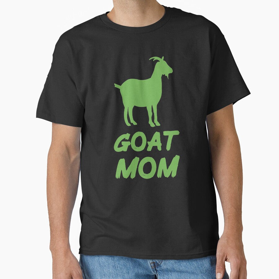 Goat Mom for Goat Lovers, Green by Mochi-Merch