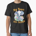 Big Heart, Big Charm. watercolor elephant by ElephantVibes