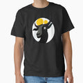 Majestic Black Goat Sticker Design by Litheon