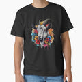 A goat with various leaves and colorful flowers by Marcoshop10