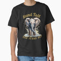 Stand Tall And Stand Out. elephant portrait by ElephantVibes