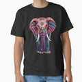Elephant Portrait. sugar skull day, day of the dead, calavera, mexican skull, colorful skull, candy skull by ElephantVibes