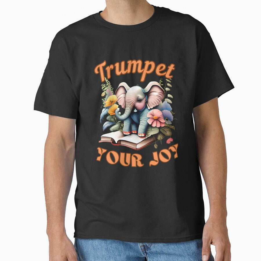 Trumpet Your Joy. surreal elephant by ElephantVibes