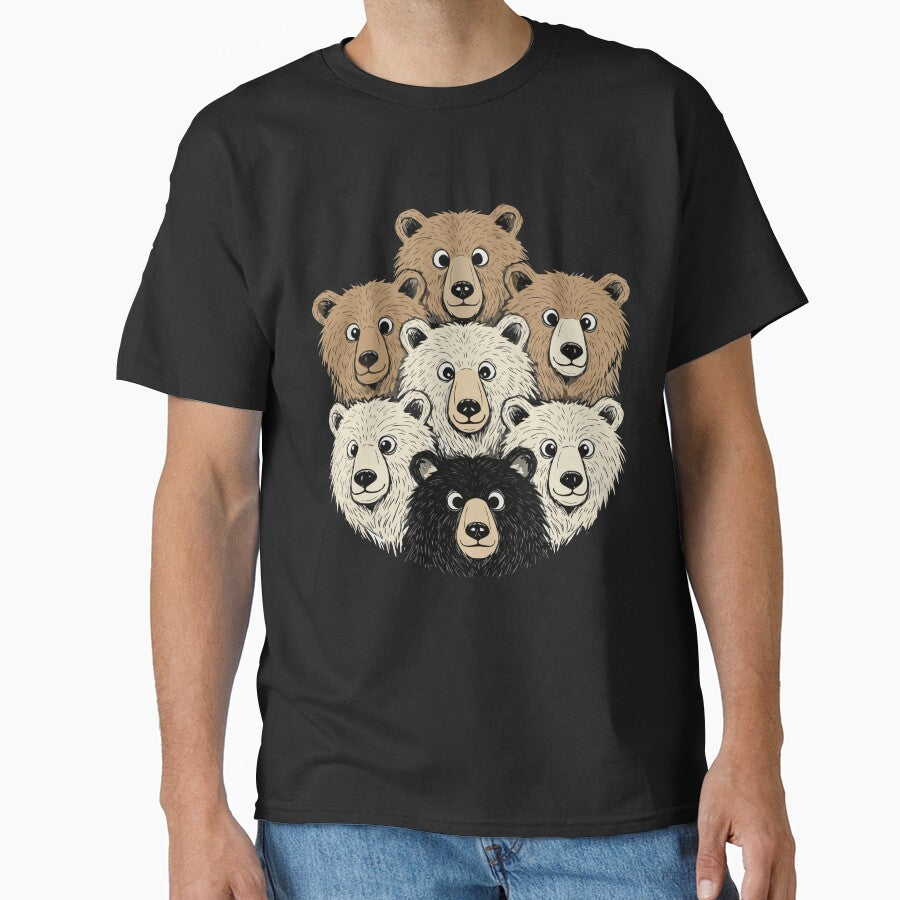 Funny Bear Gang Cartoon Heads by Munich84