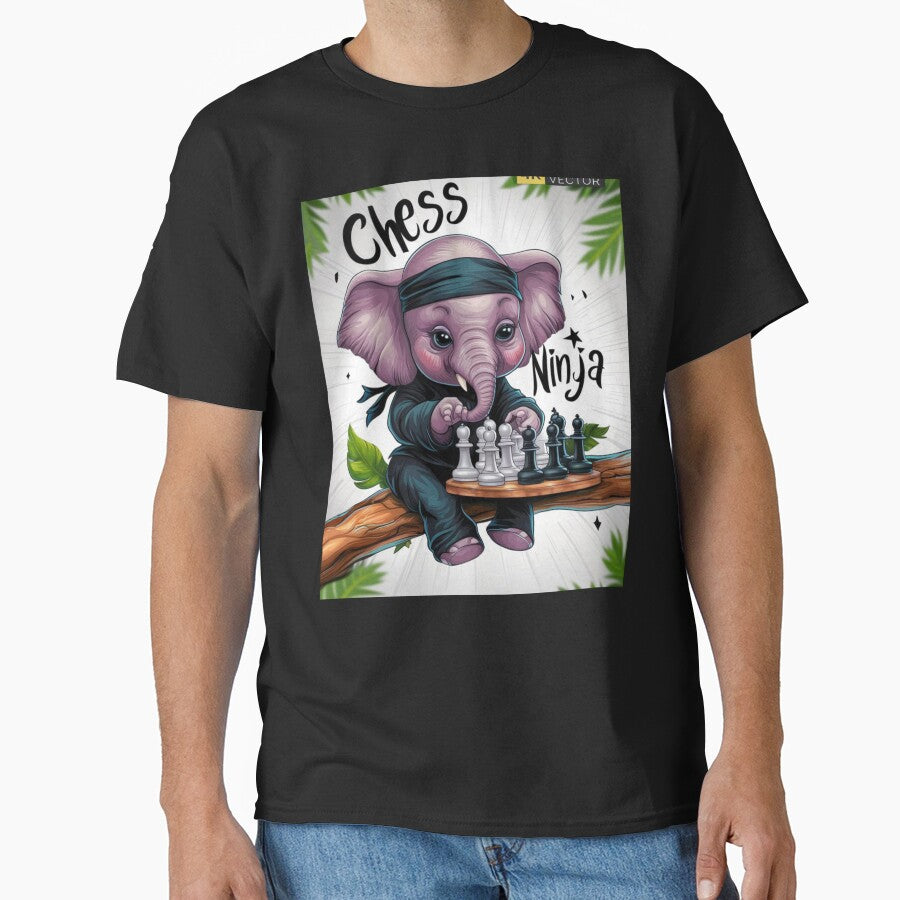Elephant Portrait. chess ninja by ElephantVibes