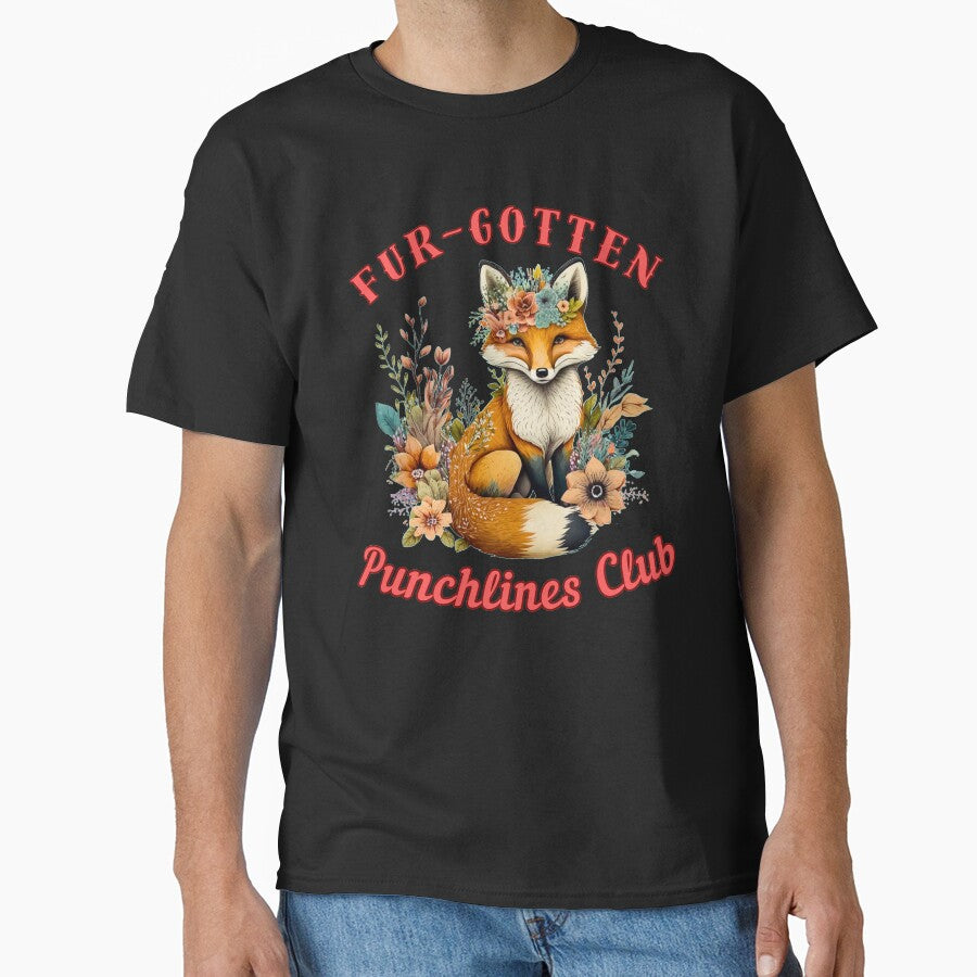 Fur-gotten Punchlines Club. fox head by FoxVibes