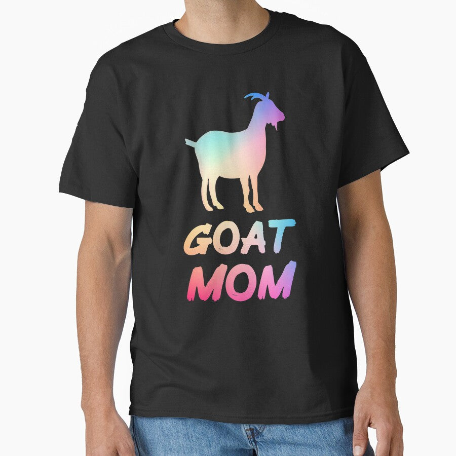 Rainbow Goat Mom for Goat Lovers by Mochi-Merch