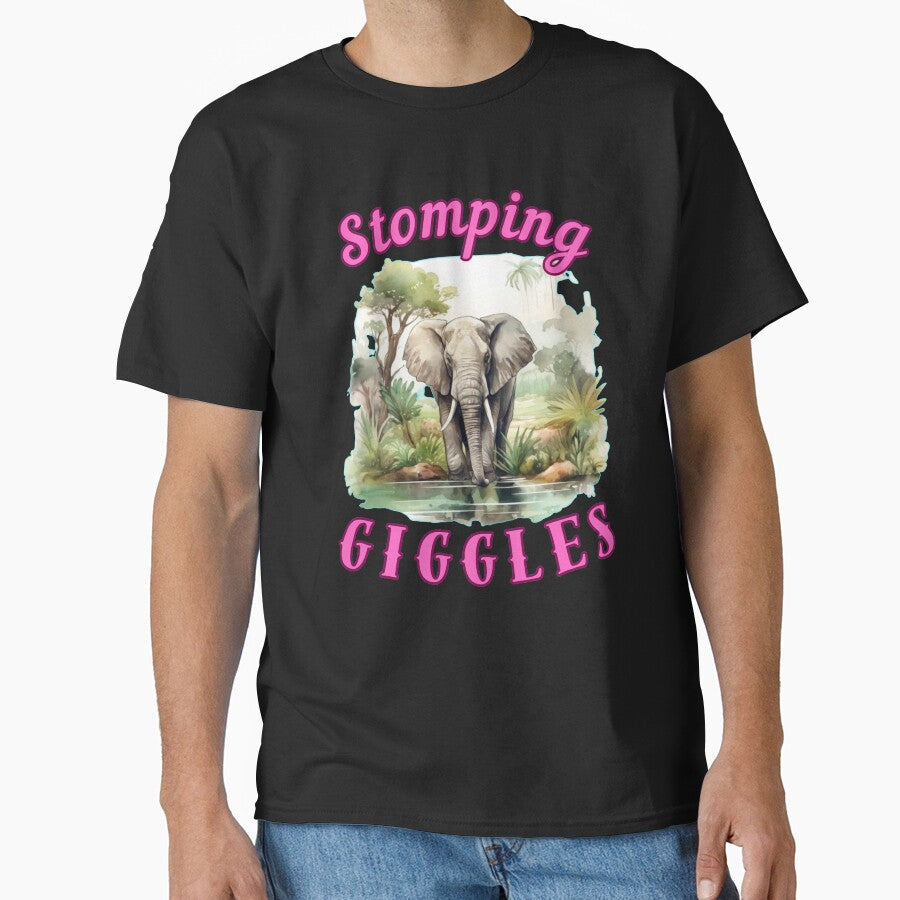 Stomping Giggles. elephant head by ElephantVibes