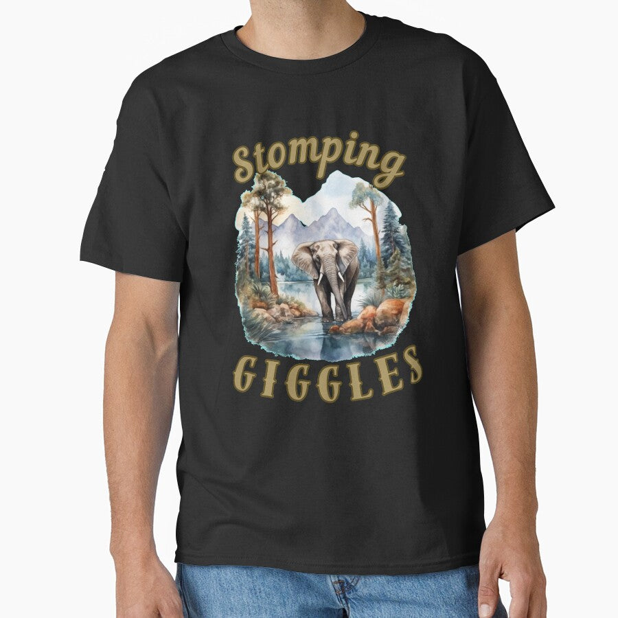 Stomping Giggles. Flower elephant by ElephantVibes